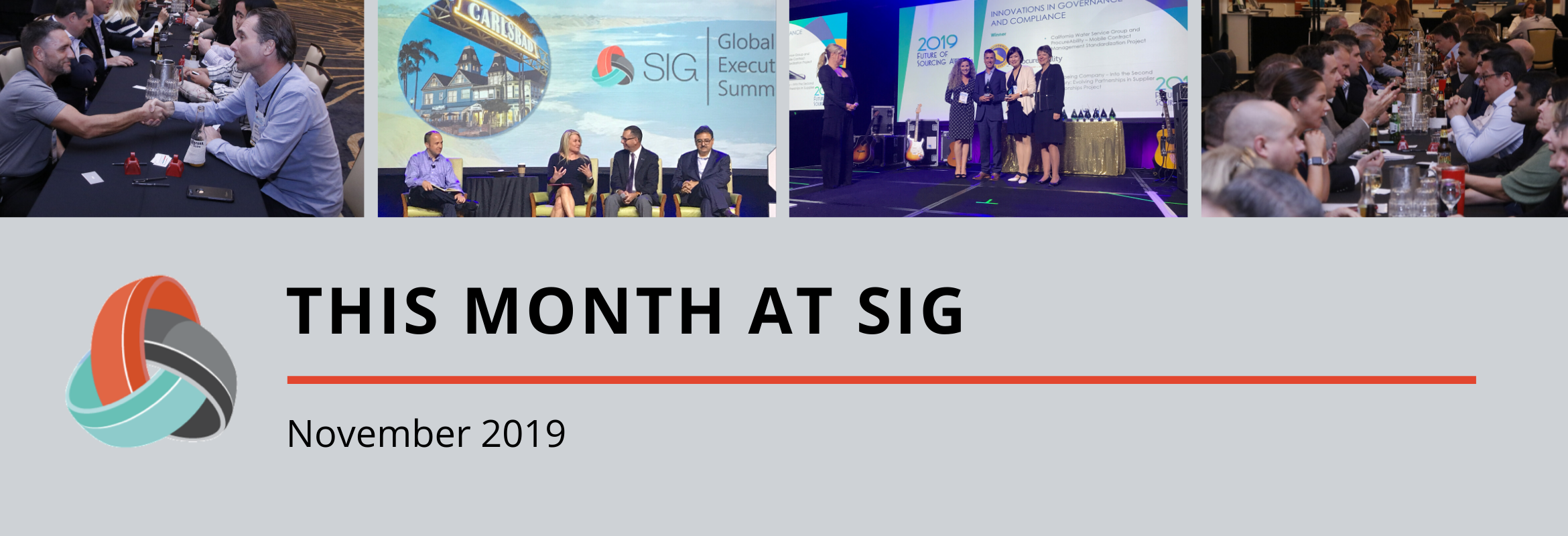 A roundup of SIG content in November.